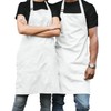 Morefaz 2 or 1 Pack Unisex Adjustable Apron Cooking Kitchen
