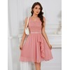 Meetjen Wedding Guest Dress for Women Short Formal Cocktail Party