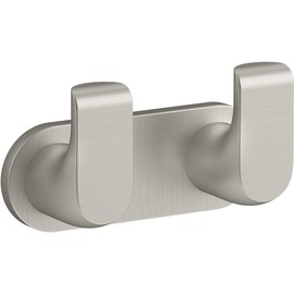 Kohler 97500-BN AVID™ Double Robe Hook, Vibrant Brushed Nickel