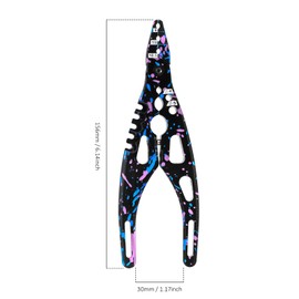 RCENJOY Multifunction RC Shock Absorber Plier Aluminum Alloy RC Clamp for Remote Control Car Truck Boat Model Repair Tool Kit