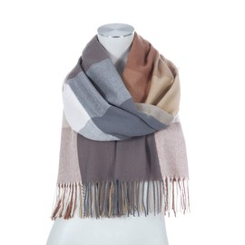 Majea Women's Knitted Scarf, Winter Scarf - 180x70