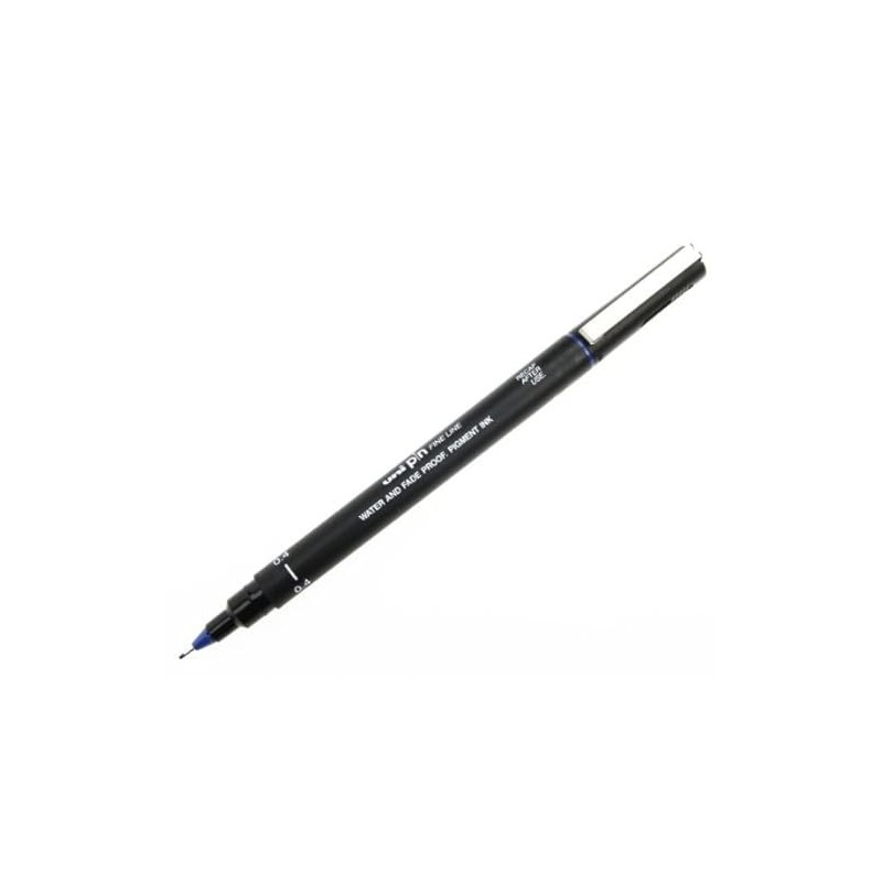 uni Pin Blue Fine Line Marker 0.4mm
