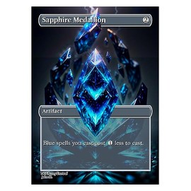 4x | Sapphire Medallion | Anime | Full Art | Foil or Non-Foil (Non Foil)