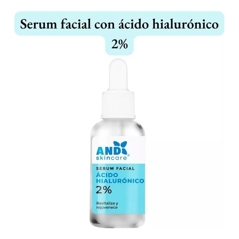 Serum Facial Anti Arrugas Acido Hialurónico And Hidrata 30ml