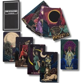 Dark Reflections Shadow Work Tarot Deck by La Muci, small press