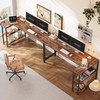 Huuger L Shaped Desk, 63 Inches Computer Desk with Reversible