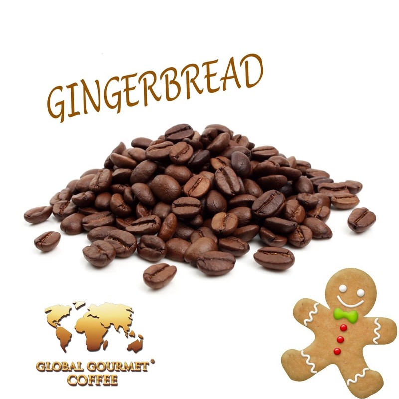 Flavored Coffee (GINGERBREAD Flavored Coffee, 1lb) Ground