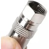 HiAoey SAT Antenna Adapter Cable to SAT Adapter Set F-Connector