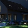 Ensenior 6-Pack Solar Lights Outdoor, Auto ON/Off 6500K LED Solar