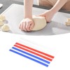 Kodrily Rolling Pin Guides, 6Pcs Silicone Measuring Dough Strips, 15in