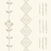60 Inch Curtains Length,Linen Sheer Boho Farmhouse Floral Printed Pleated