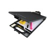 Dexas Clipcase Calculator Storage Clipboard, Black