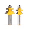 YONICO Router Bits Set Tongue and Groove Flooring 2 Bit