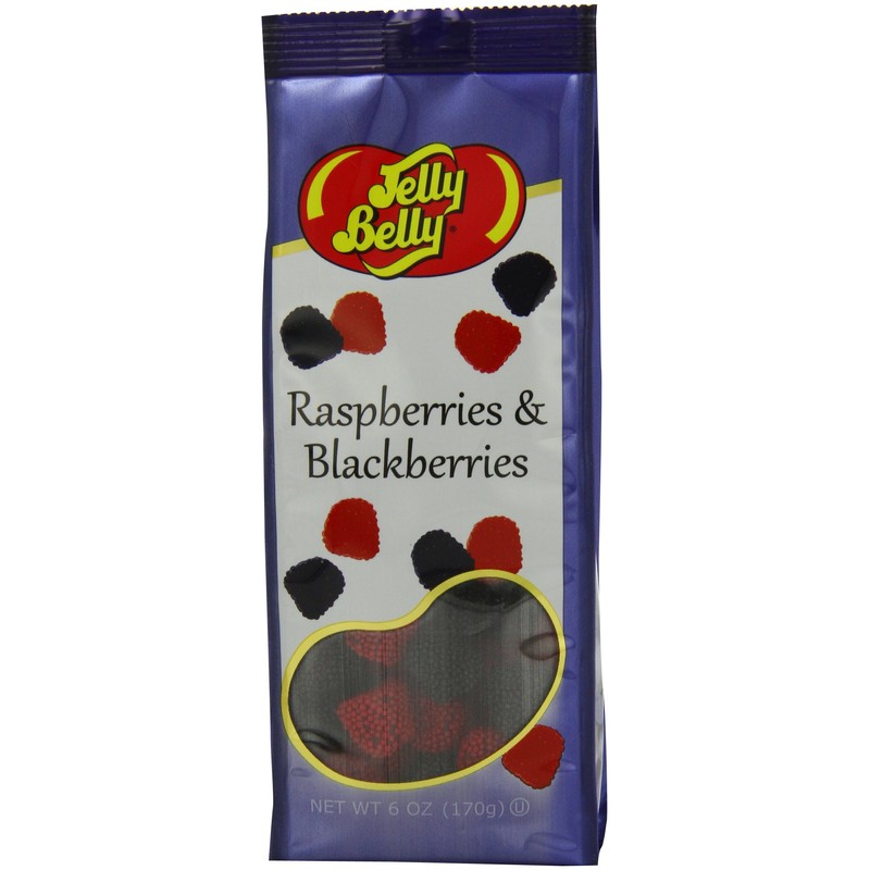 Jelly Belly Gift Bag, Raspberries and Blackberries
