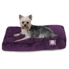 Aubergine Villa Collection Medium Rectangle Pet Dog Bed