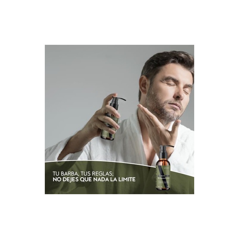 Serum para Crecimiento de Barba y Bigote | 3% Ingrediente