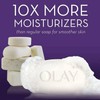 Olay- Jabón en barra Age Defying Moisturize Outlast Beauty con
