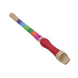 Flauta de Madera de 13 Pulgadas Eujgoov, Grabadora Educativa Multicolor, Instrumentos de Viento de Madera para Principiantes(Siete colores)