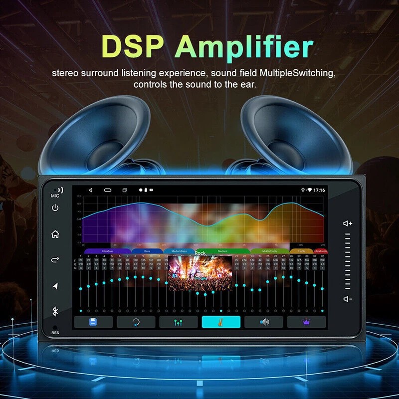 4+64GB For Toyota Highlander 2000-2007 Car Radio Carplay Head Unit