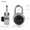 NBYT Combination Padlocks - Dial Locks for School Lockers and