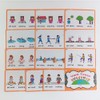Lilias Verb Tense English Grammar Double-Side Learning Flash Cards, Homeschool