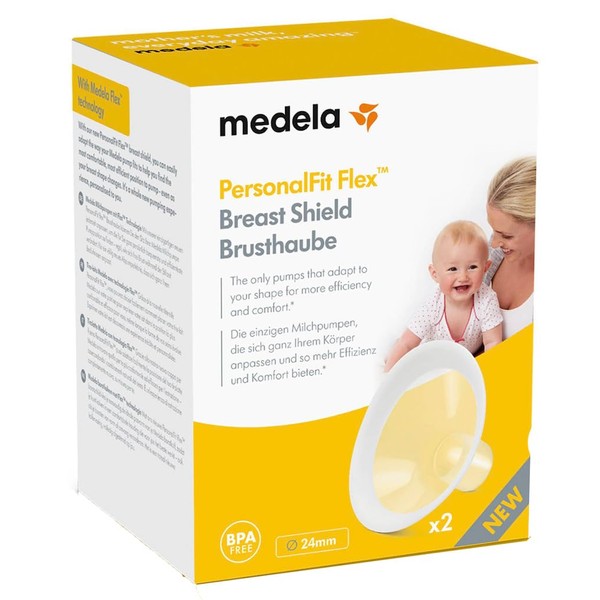 Medela - Téterelles pour tire-lait Medela PersonalFit Flex - Plus de lait et plus de confort, rebords souples et doux