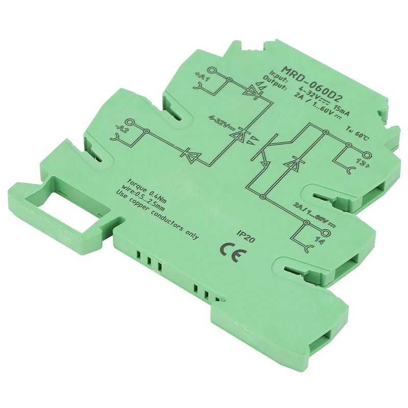 MRD-060D2 Relé de riel DIN, Módulo de relé de estado