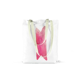 Le Jardin du Lin Printed Shopping Bag, Foldable, Fabric Bag with Two Long Handles, Size: 34 x 40 cm