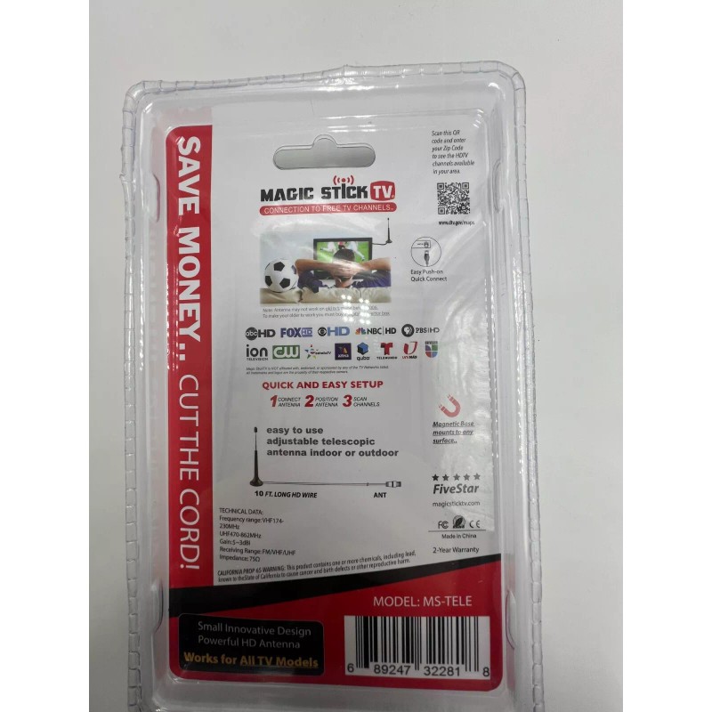 Magic Stick TV (QTY 5) Magic Stick TV Amplified Signal