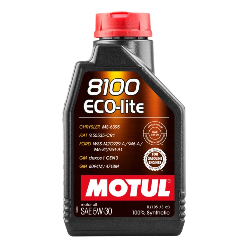 Aceite Motor Auto Motul 8100 5w30 Eco-lite Dexos 1l