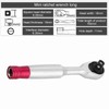 Mini 1/4 Inch Rachet Wrench Set Repair Tool For Vehicle