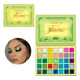Paleta De Sombras Tiana X Beauty Creations 35 Tonos Tiana
