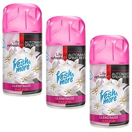 Fresh & More Air Freshener Refill Lily Bouquet 250 ml Pack of 3