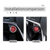CHEYA for Alfa Romeo Giulia Stelvio 2017-2019 ABS Plastic Car