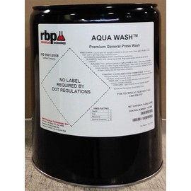 Printing Supplies Direct RBP AquaWash, 5 Gallons