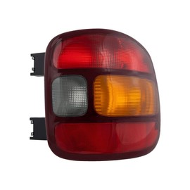 KarParts360 For Chevy Silverado 1500 Tail Light Assembly Type 1999 2000 2001 2002 2003 Passenger Side Replaces For GM2801136 | 15224276