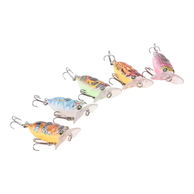 Cicada Fishing Lures Life Like Swimbait Fishing Bait Set with