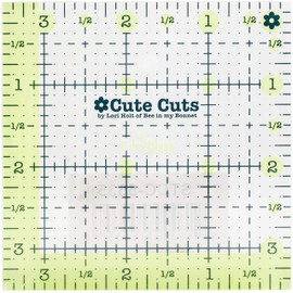 Riley Blake Cute Cuts Ruler 3.5"X3.5"-