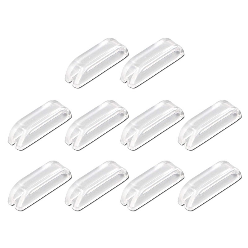 FarBoat 10Pcs Acrylic Pull Plastic Handles 30mm/1.2inch Mini Transparent Hardware
