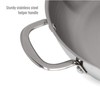 Goodful 12-Inch Stainless Steel Fry Pan with Universal Lid made