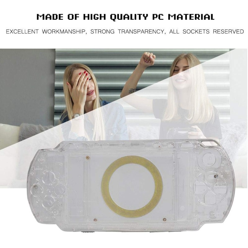 ASHATA Replacement Case Cover Shockproof Full Housing Console Game Shell