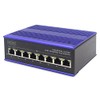 DIGITUS PoE Network Switch - 8-Port Fast Ethernet - DIN-Rail