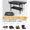 Autoholic Outdoor Griddle Table Portable Grill Stand Fit for Blackstone