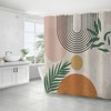 FAIRYGATE Shower Curtains for Garden Mid Century Abstract Shower Curtain