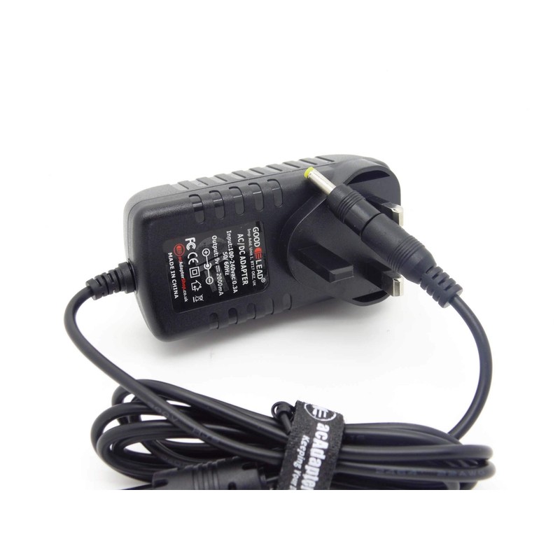 Replacement 9 Volt For 10 Volt AC Adaptor For Technika