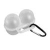 2pcs Eggs Carrier Egg Case, Plastic Eggs Storage Box with