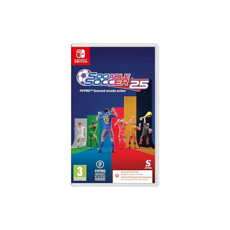 Sociable Soccer 25 - Switch Code in a Box