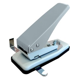 DP-08 4 x 15mm Hole Punch with Adjustable Side Guide Compatible for Punching Cardboard, Flex PVC and Rigid PVC