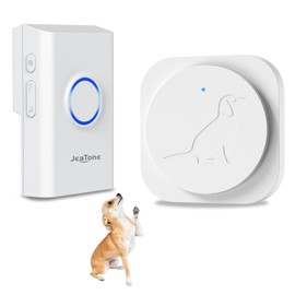 JeaTone Dog Door Bell, Smart Wireless Dog Doorbell for Potty Training, Dog Bells to Go Outside, Bell for Puppy Dog to Go Potty, Doggie Doorbell, Dog Training Bell