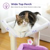PEQULTI Cat Tree Flower Cat Tower for Indoor Cats with